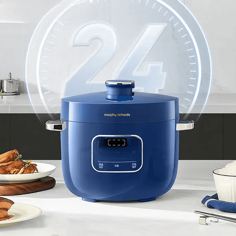 Autocuiseur Électrique - ElectricCooker™ - Bleu - Comptoir en Cuisine
