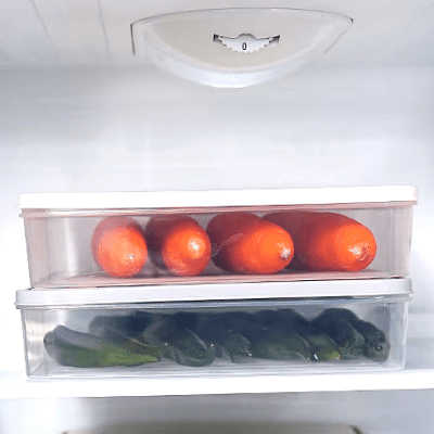 Boîte de rangement - FoodSaverBox™ - Carré blanc - Comptoir en Cuisine