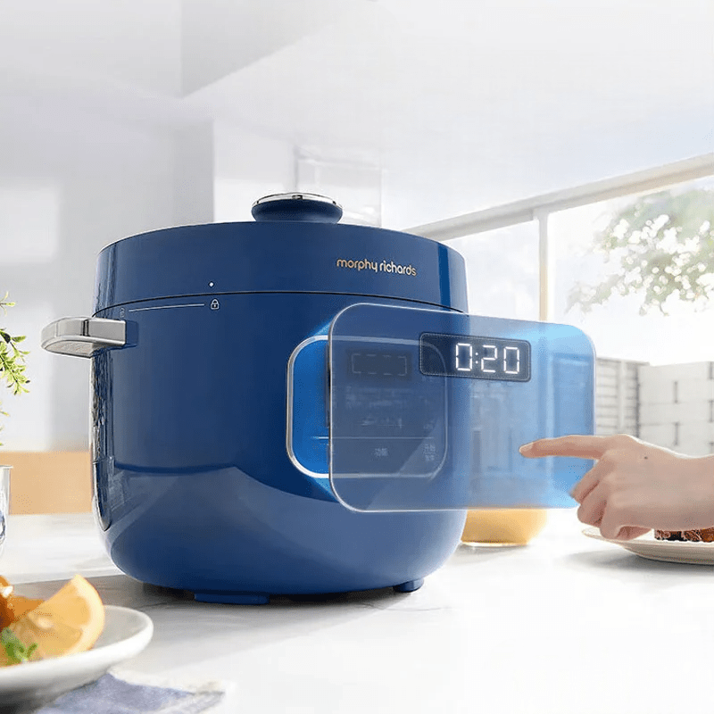 Autocuiseur Électrique - ElectricCooker™ - Bleu - Comptoir en Cuisine