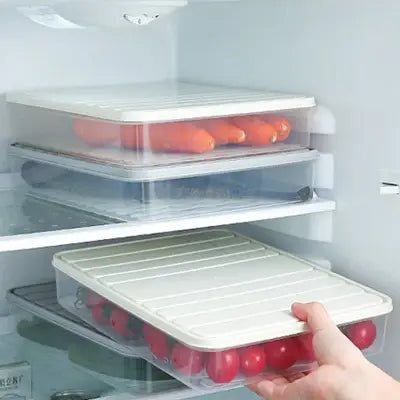 Boîte de rangement - FoodSaverBox™ - Carré blanc - Comptoir en Cuisine