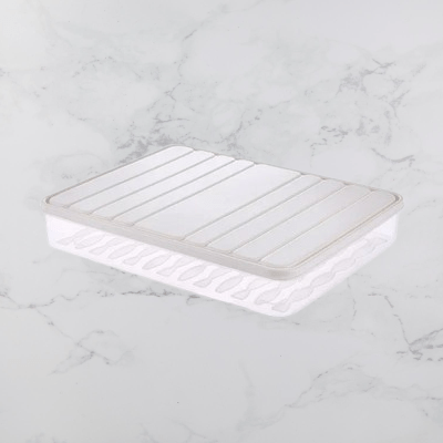 Boîte de rangement - FoodSaverBox™ - Carré blanc - Comptoir en Cuisine