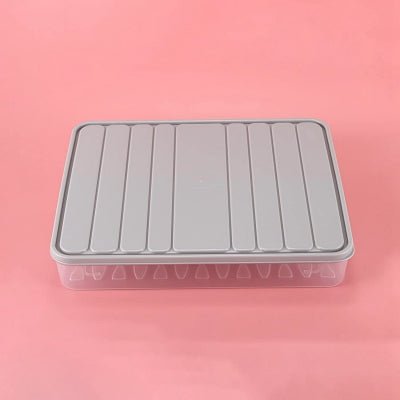 Boîte de rangement - FoodSaverBox™ - Carré gris - Comptoir en Cuisine