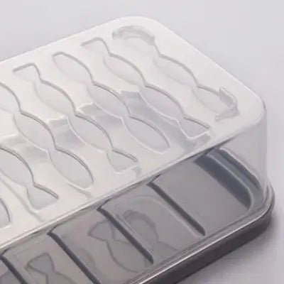 Boîte de rangement - FoodSaverBox™ - Rectangle Gris - Comptoir en Cuisine