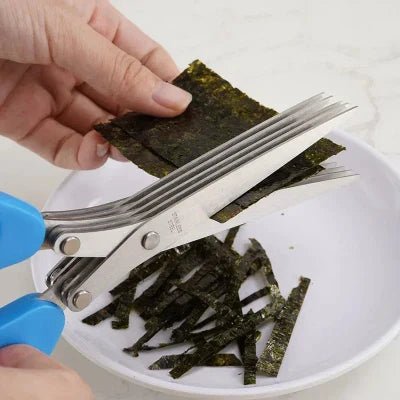 Ciseaux de Cuisine - MultiLayersScissor™ - Bleu - Comptoir en Cuisine