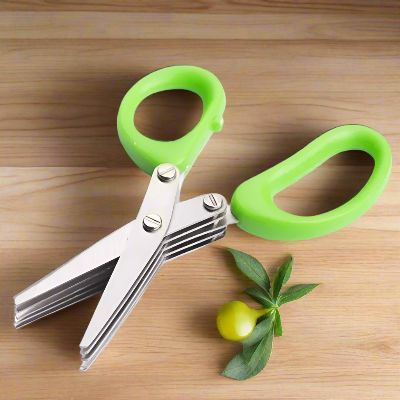 Ciseaux de Cuisine - MultiLayersScissor™ - Vert - Comptoir en Cuisine