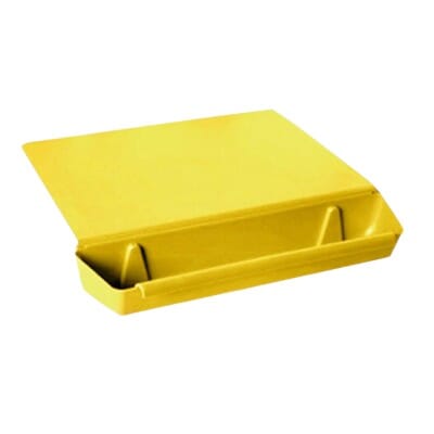 Planche à Découper - ChopBox™ - Jaune - Comptoir en Cuisine